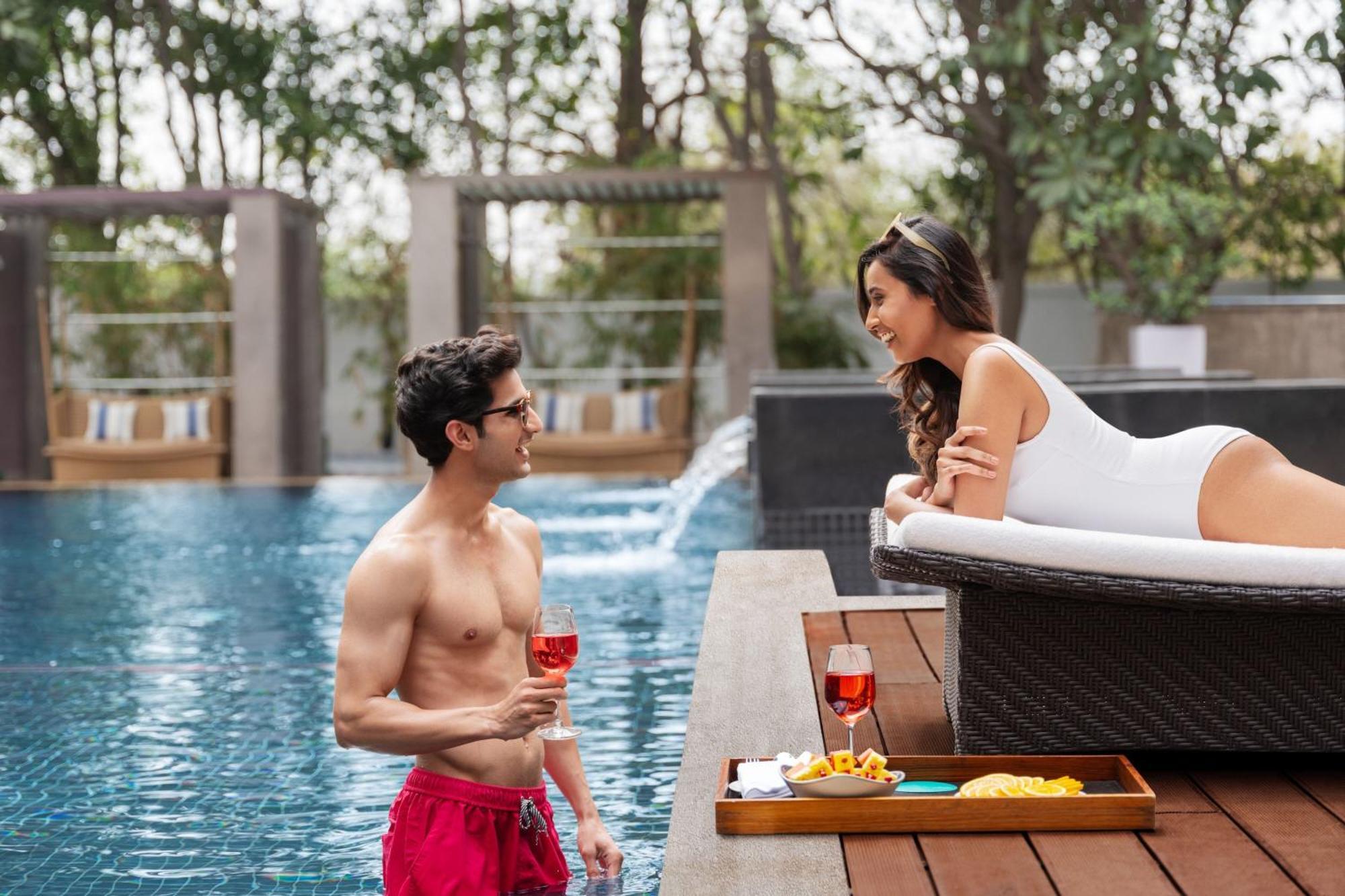 Le Meridien Gurgaon, Delhi NCR Buitenkant foto